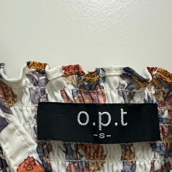 O.P.T Floral Puff Sleeve Maxi Dress - Picture 3 of 9